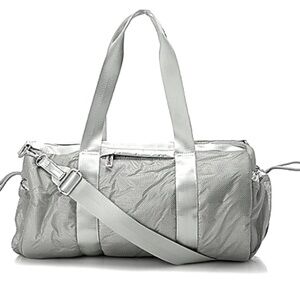 Wildfox Lightweight Mesh Duffle Bag in Silver